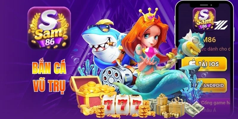 Bắn Cá Vũ Trụ Sam86 - Săn Boss Không Gian Cực Mãn Nhãn