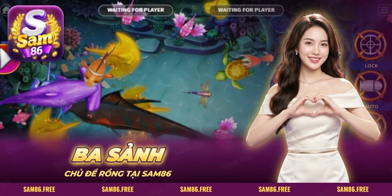 Ba sảnh có chủ đề rồng tại SAM86
