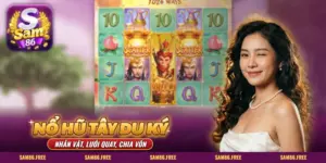 Nổ hũ Tây Du Ký SAM86 với lưới slot Tôn Ngộ Không và đào tiên