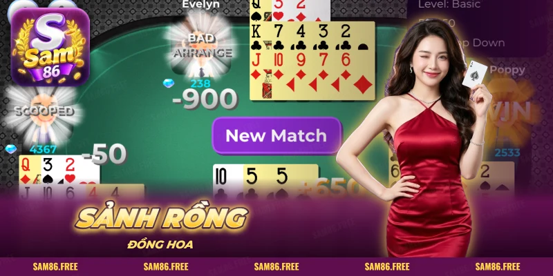 Hai cách thắng ngay trên bàn Mậu Binh trực tuyến: sảnh rồng và đồng hoa