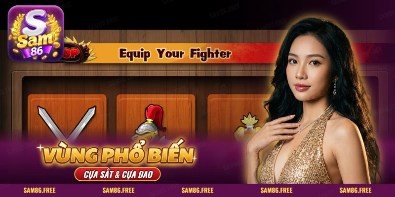 Loại cựa theo từng sới qua màn trang bị chiến kê trong game đá gà